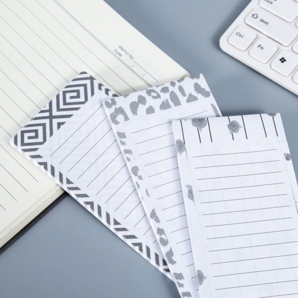 Notepad Tab Rectangular Creative Office Magnetic Rectangular Notepad – Bumpbaloza