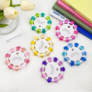 Kids Girl Fashion Cute Mini Solid Color Hair Clip 10-Piece Set