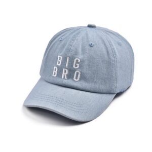 Kids Boys Big Bro Letter Embroidered Baseball Cap