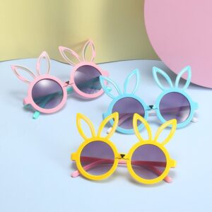 Children's Cartoon Rabbit Ears Sunglasses
