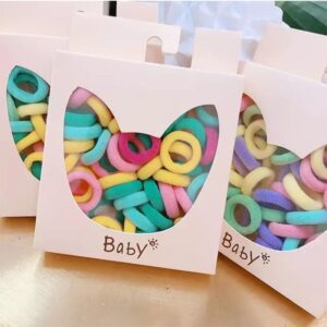 Kids Girls Cute Sweet Candy Color Hair Rings