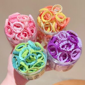 Children Fashion Color Elastic Hair Ring