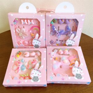 Children Cute Fashion Hair Accessories Gift Box Suit