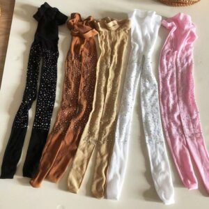 Rhinestone Girls Stockings Pantyhose