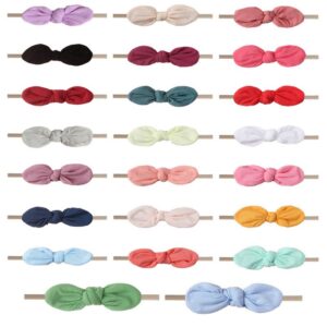 Kids Cute Solid Color Bow Headband