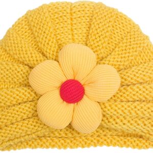 Newborn Cute Bow Knitwear Turban Cap