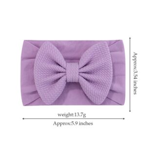 Cute Fashion Solid Color Baby Bow Headband