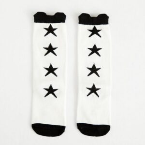Kids Knee High Socks Football Stripes Cotton Sports Warm Long Tube Socks