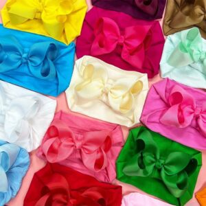 Baby Cute Solid Color Bow Hair Band
