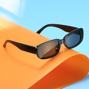 Kids Unisex Fashion Casual Cute Square Frame Solid Color Sunglasses