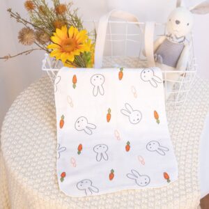 Kids Newborn Cute Cartoon Print Gauze Burp Cloth