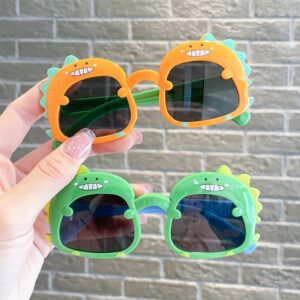 Kids Unisex Fashion Casual Cute Cartoon Dinosaur Sunglasses