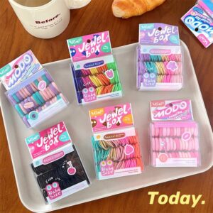 Simple Candy Color Children's Rubber Band Hair Accessories