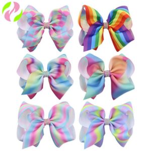 Children Fashion Multicolor Bow Hair Accessories