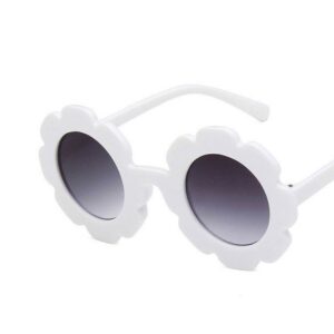 Stylish Kids Flower Pattern Sun-shading Sunglasses