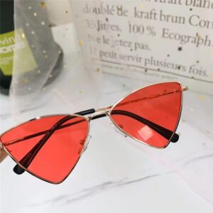 Kids Personality Triangle Frame Sunglasses