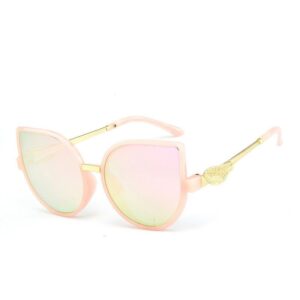 Kids Cute Cat Face Pattern Sunglasses