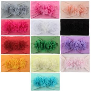 Chiffon Flower Baby Girl Hair Accessories