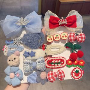 Kids Girls Cute Sweet Bow Flower Hair Accessories