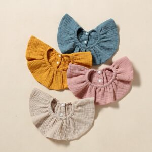 Newborn Muslin Gauze Solid Color Burp Cloth