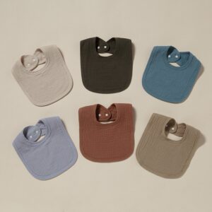 Newborn Basic Solid Color Gauze Burp Cloth