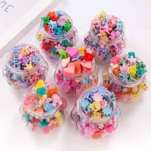 Kids Girls Cute Sweet Star Flower Heart Hairpin
