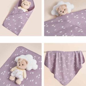 Newborn Boys Girls Spring Autumn Cute Cartoon Print Wrap Swaddling