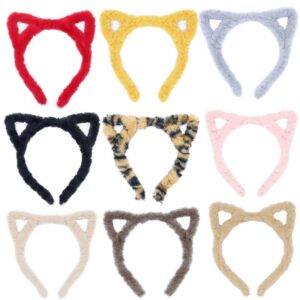 Children Kids Baby Fashion Girls Cute Cat Ears Plush Headband