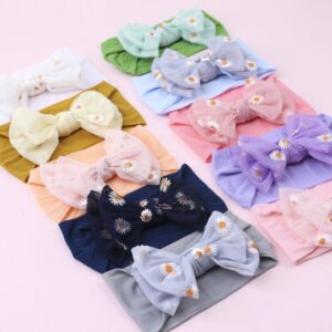 Toddler Baby Infant Flower Nylon Headband