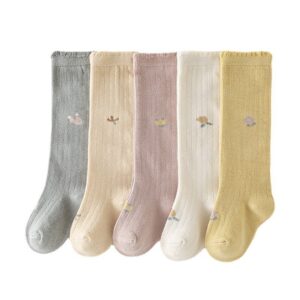 Children Kids Baby Fashion Girls Cute Flower Breathable Socks