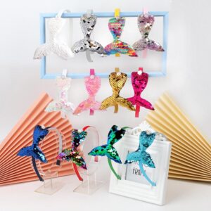 Kids Toddler Girl The Little Mermaid Sequin Princess Hairband