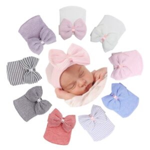 Baby Basic Bow Stripe Cap
