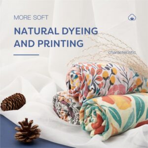 Baby Basic All Over Print Swaddling Wrap Bath Towel