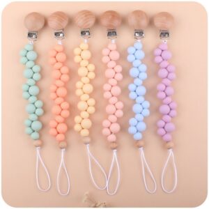 Children Newborn Baby Fashion Cartoon Anti-Drop Pacifier Chains