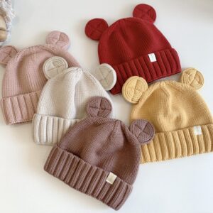 Children Kids Toddlers Knitted Cute Cap