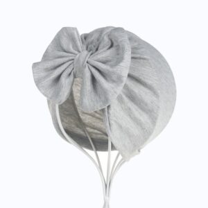 Baby Basic Solid Color Bow Cap