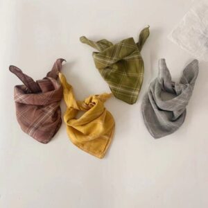 Children Kids Toddlers Square Scarf