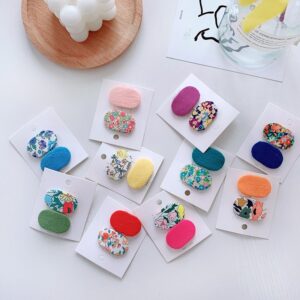 Girls Cute Floral Small Hairpin