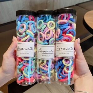 Kids Girls Cute Sweet Candy Color Hair Rings