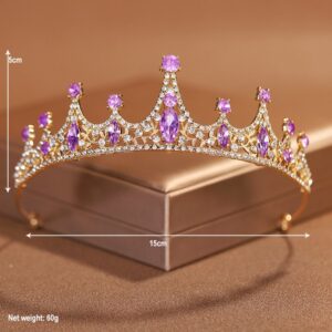 Kids Girls Casual Cute Party Rhinestone Crown Hairband