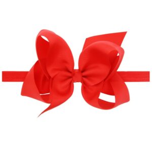 Baby Fashion Solid Color Bow Hair Band