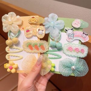 Kids Girls Casual Cute Cartoon Bow Hairpin