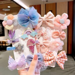 Kids Girls Casual Cute Bow Hairpin