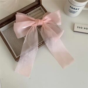 Children Fashion Gauze Bow Hair Accessories
