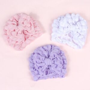 Baby Fashion Solid Color Bubble Bow Hair Band
