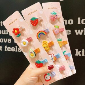 Kids Girls Cute Sweet Candy Color Cartoon Hairpin