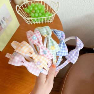 Children Kids Toddlers Girls Bow Floral Headband Hair Accessories