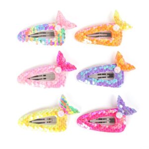 Kids Toddler Girls Cute Sequins Cute Hairpin