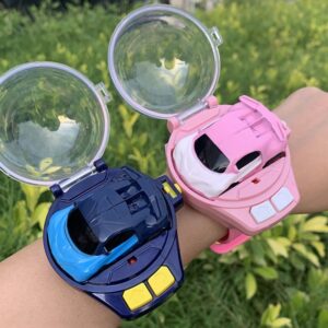 Kids Cartoon Mini Watch Remote Control Car Toy