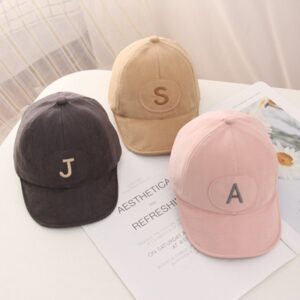 Baby Casual Letter Embroidery Adjustable Baseball Cap